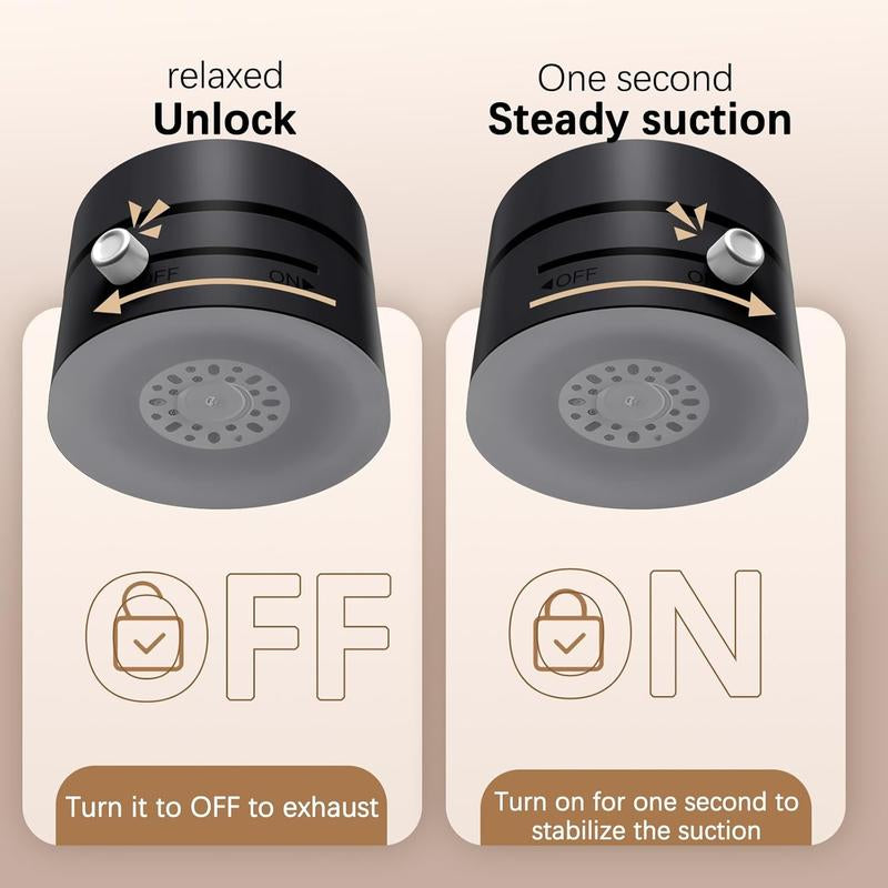 Revolutionary 2025 Vacuum Magnetic Suction Phone Holder - Compact, Adjustable, and Compatible with All Smartphones