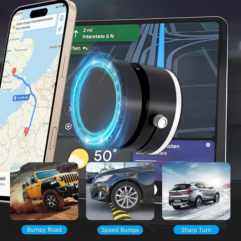 Revolutionary 2025 Vacuum Magnetic Suction Phone Holder - Compact, Adjustable, and Compatible with All Smartphones