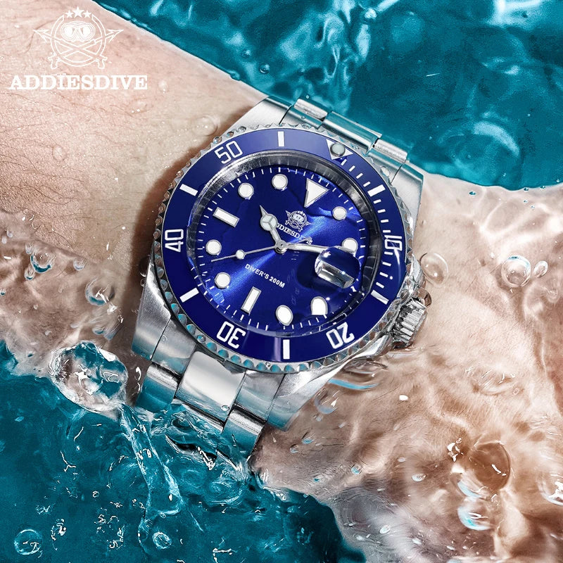 Elevate Your Style with the Waterproof Stainless Steel Men's Quartz Watch - Perfect for Business and Leisure