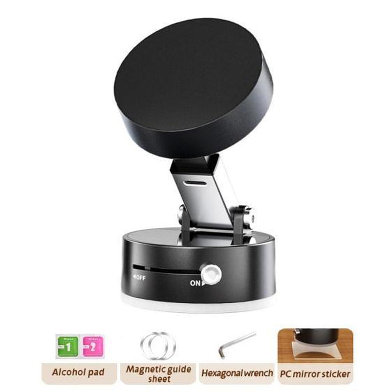 Revolutionary 2025 Vacuum Magnetic Suction Phone Holder - Compact, Adjustable, and Compatible with All Smartphones